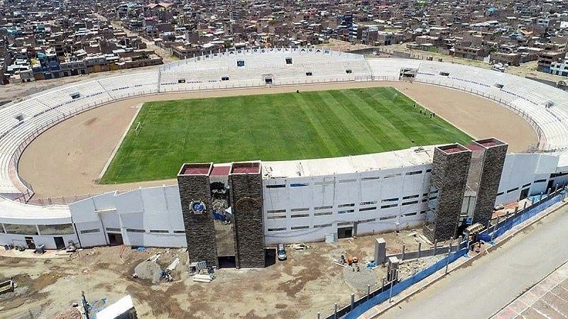 Estadio Guillermo Briceno, stadion tertinggi di dunia