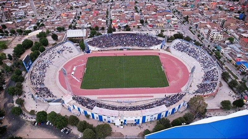 Estadio Jesus Bermudez, stadion tertinggi di Bolivia