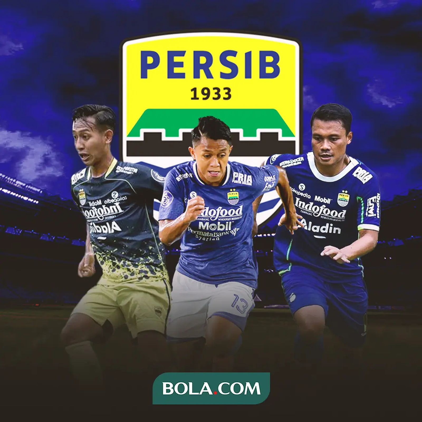 Pemain Persib Bandung: Febri Hariyadi, Dedi Kusnandar, dan Beckham Putra