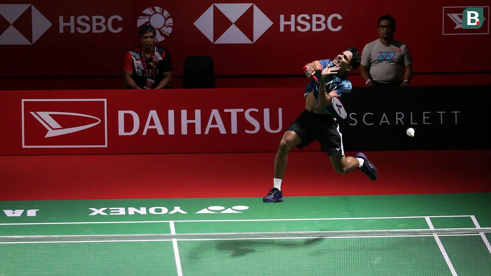 Pertandingan bulu tangkis Indonesia Masters 2023