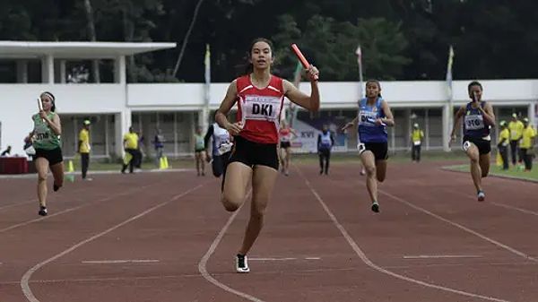 Pomnas Atletik 4x100 meter estafet