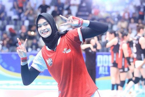 Wilda Siti Nurfadhilah, Pemain Voli Berhijab Pertama di SEA Games