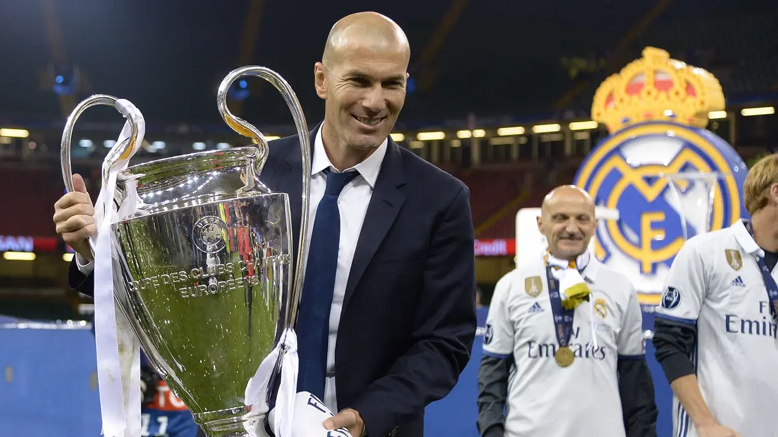 Zinedine Zidane, pelatih Real Madrid