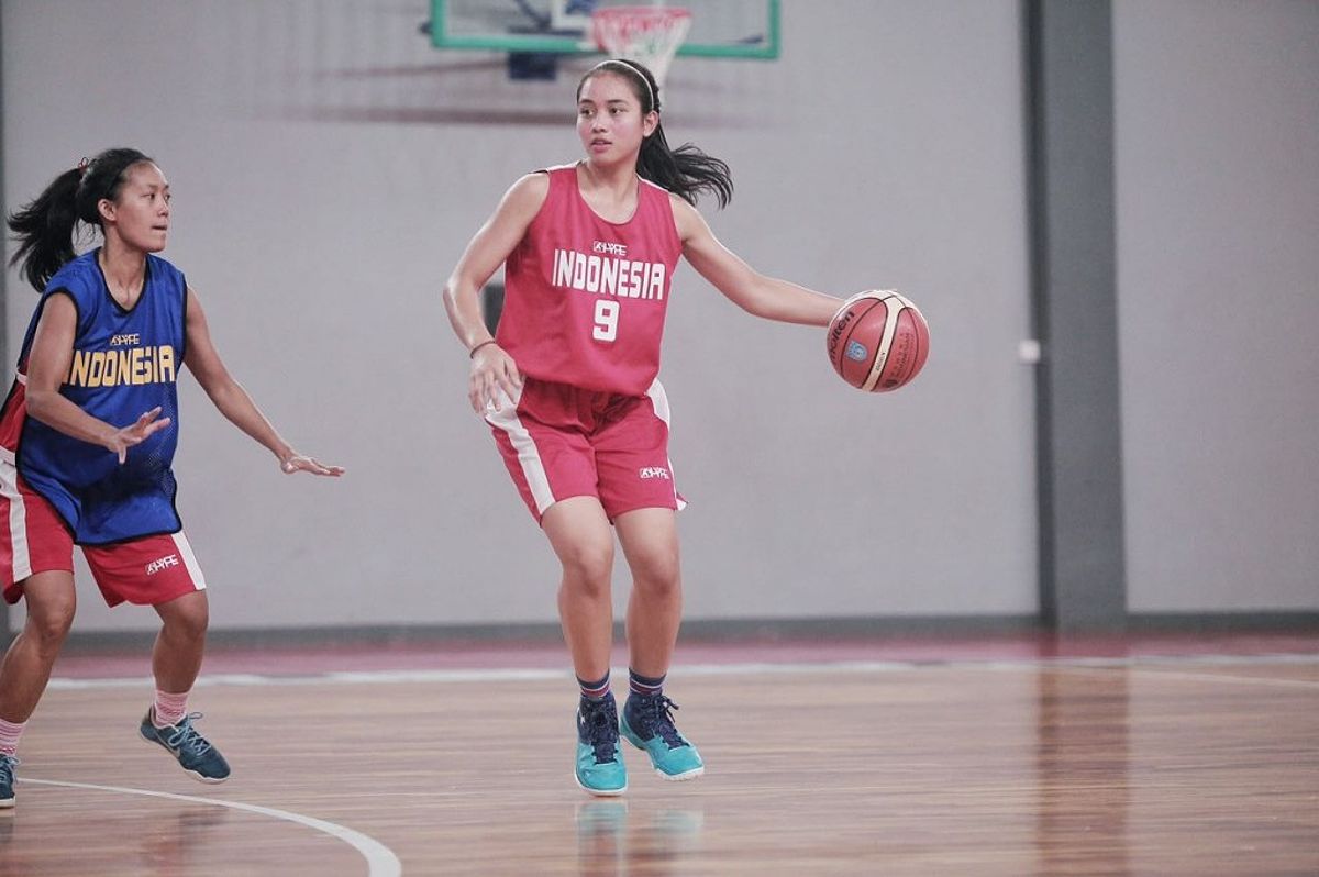 Dewa Ayu Made Sriartha Kusuma Dewi Saat Seleksi Timnas Basket