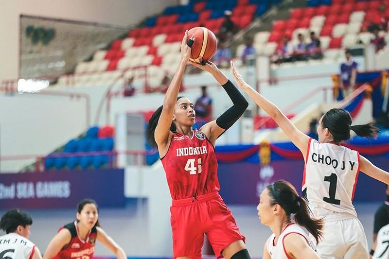 Timnas Basket Putri Indonesia Melawan Singapura