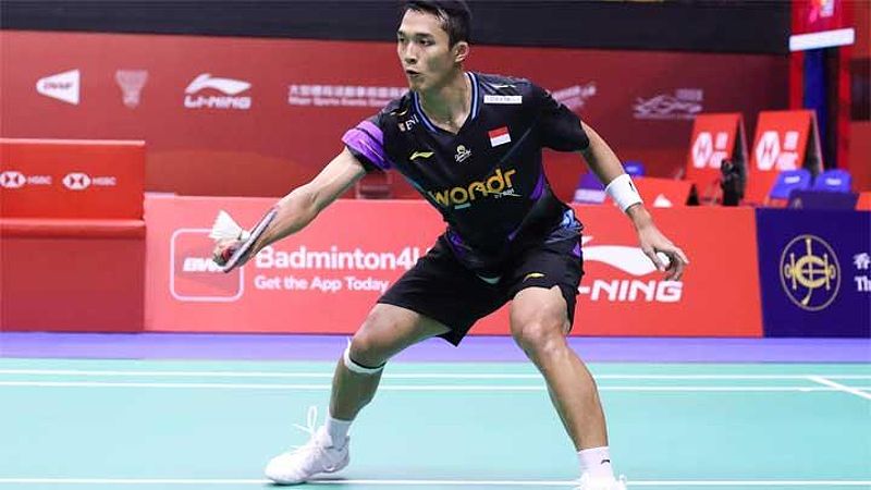 Tunggal putra Indonesia, Jonatan Christie. Kredit: Tim Media PBSI